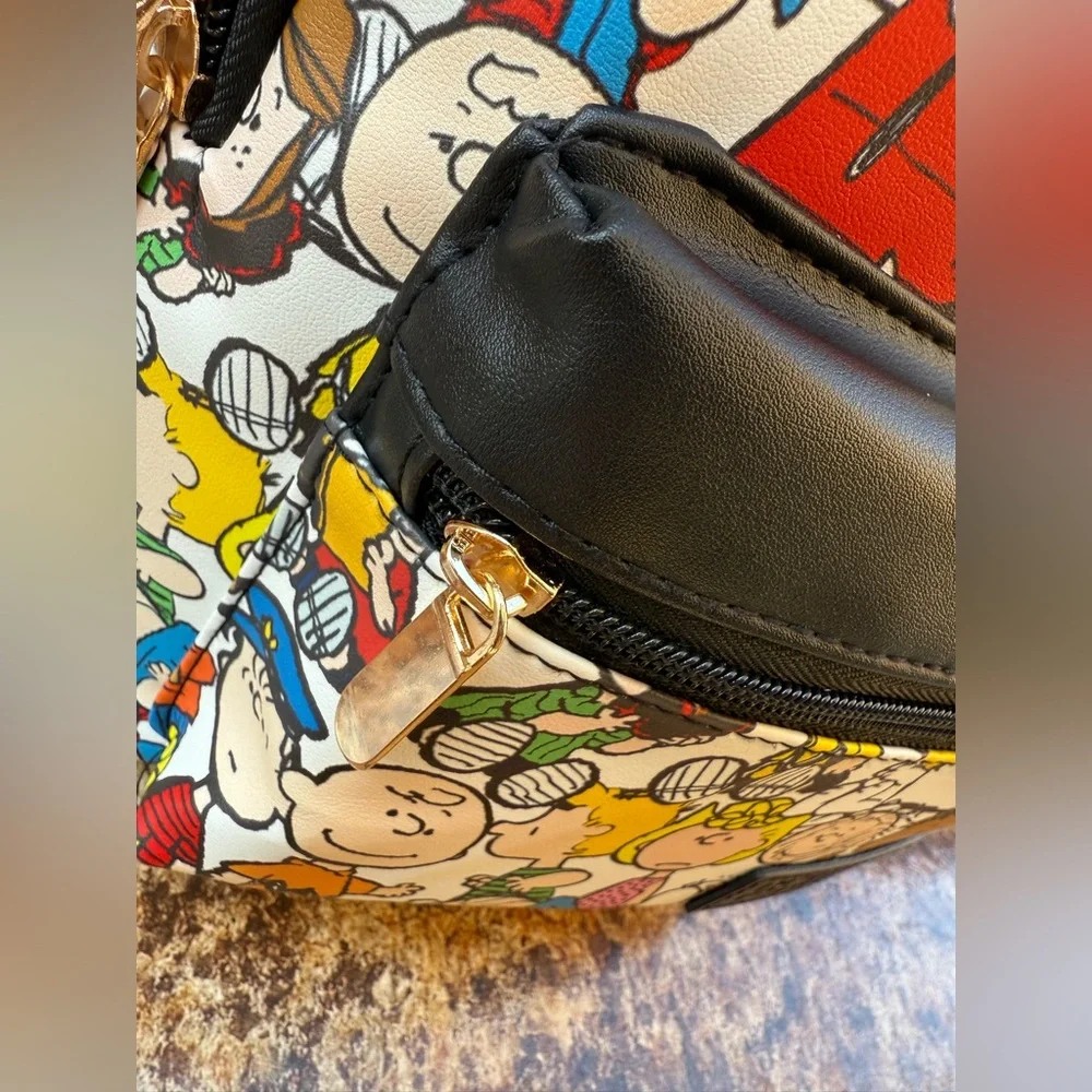 Peanuts Multicolor Character Backpack - Picture 4 of 13